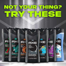 AXE Black packed in travel kit for gym and travel convenience