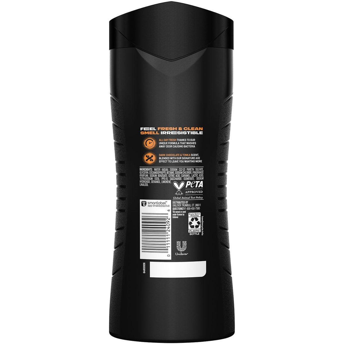 AXE Dark Temptation gel texture close-up highlighting creamy lather and hydration