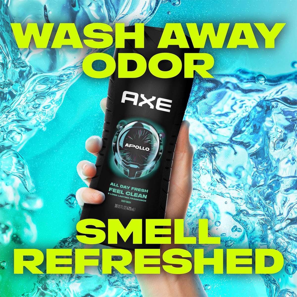 AXE Dark Temptation creamy lather texture on hand showing rich cleansing action
