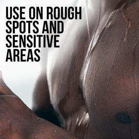 AXE scrub side on elbow smoothing rough skin and improving texture