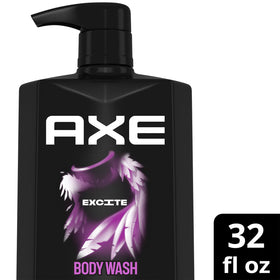 AXE Excite creamy lather texture demonstrating moisturizing formula and smooth cleanse
