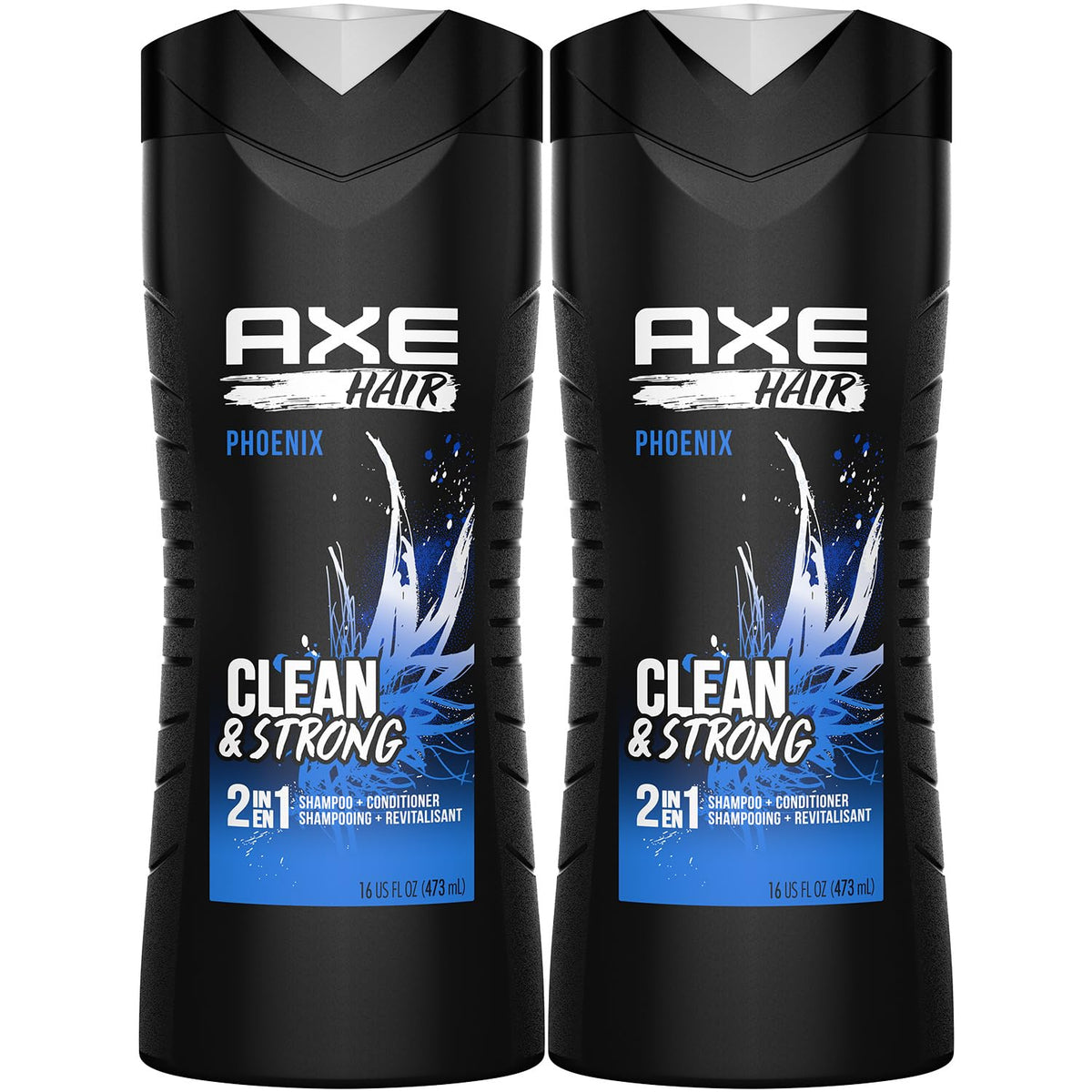 AXE Phoenix front packaging showing two bottles and bold branding for easy choice