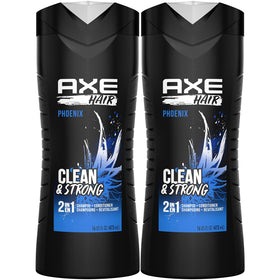 AXE Phoenix front packaging showing two bottles and bold branding for easy choice