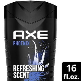 AXE Phoenix in a morning shower scene conveying energizing freshness