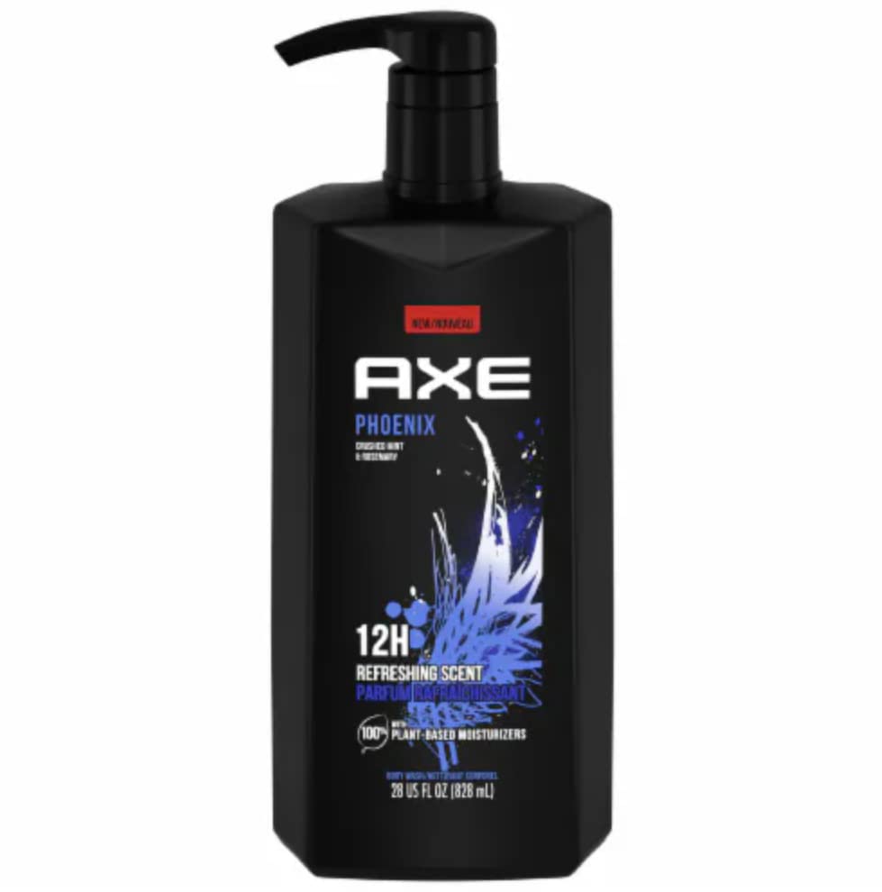 AXE Phoenix texture foam on hand showing rich lather and effective cleansing
