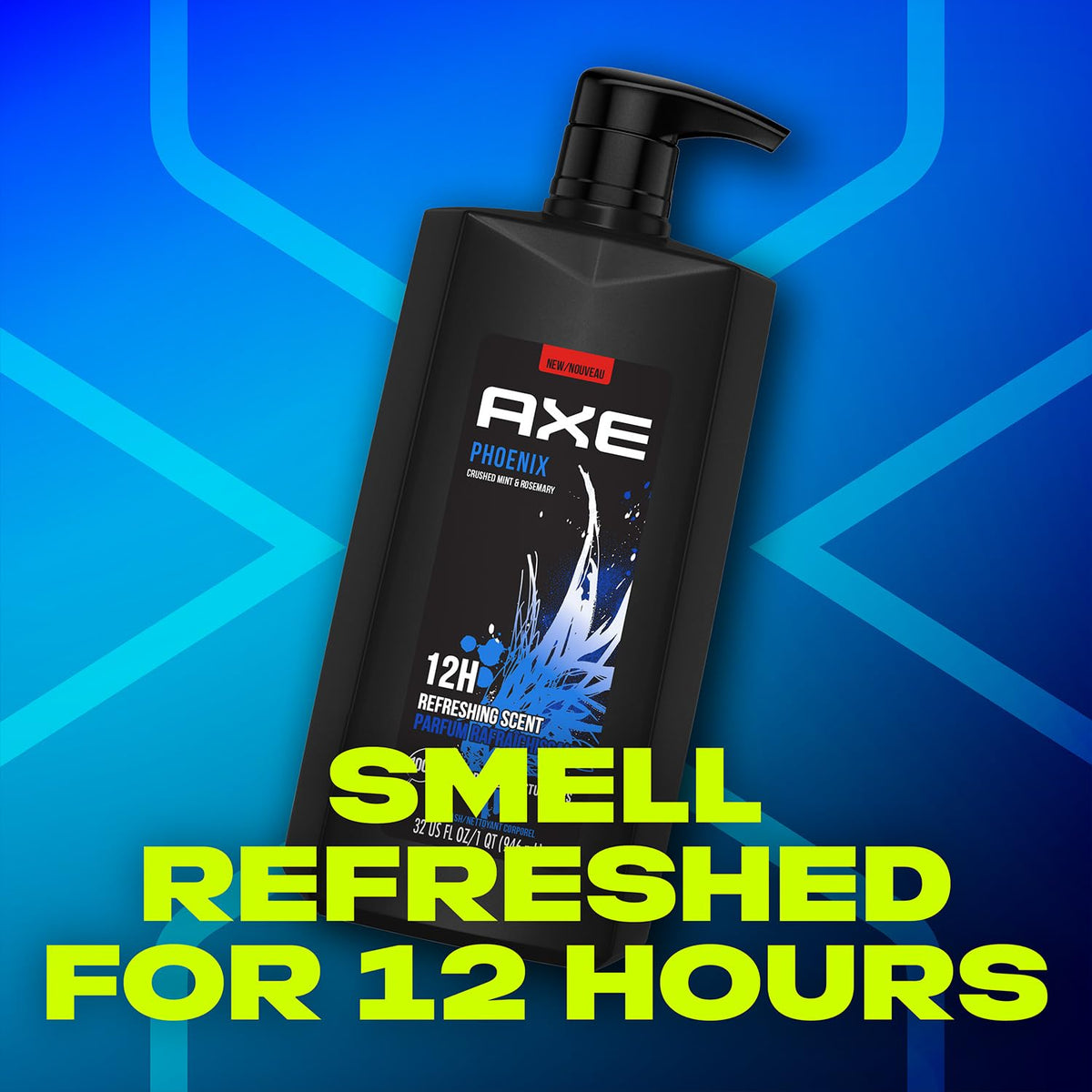 Three AXE Phoenix bottles together emphasizing value and supply