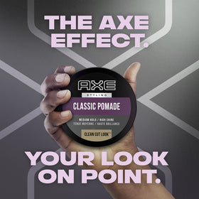 AXE label close-up highlighting product name and user-friendly directions