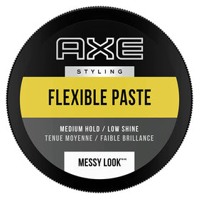 AXE paste beside coin for size comparison and travel-friendly benefit