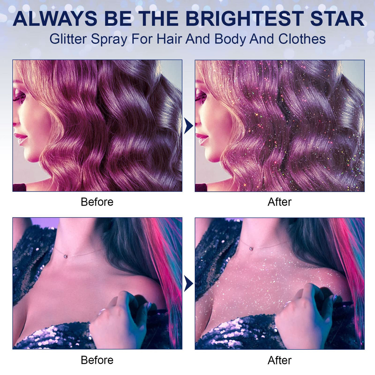 Axnzp worn by festival model demonstrating long-lasting sparkle