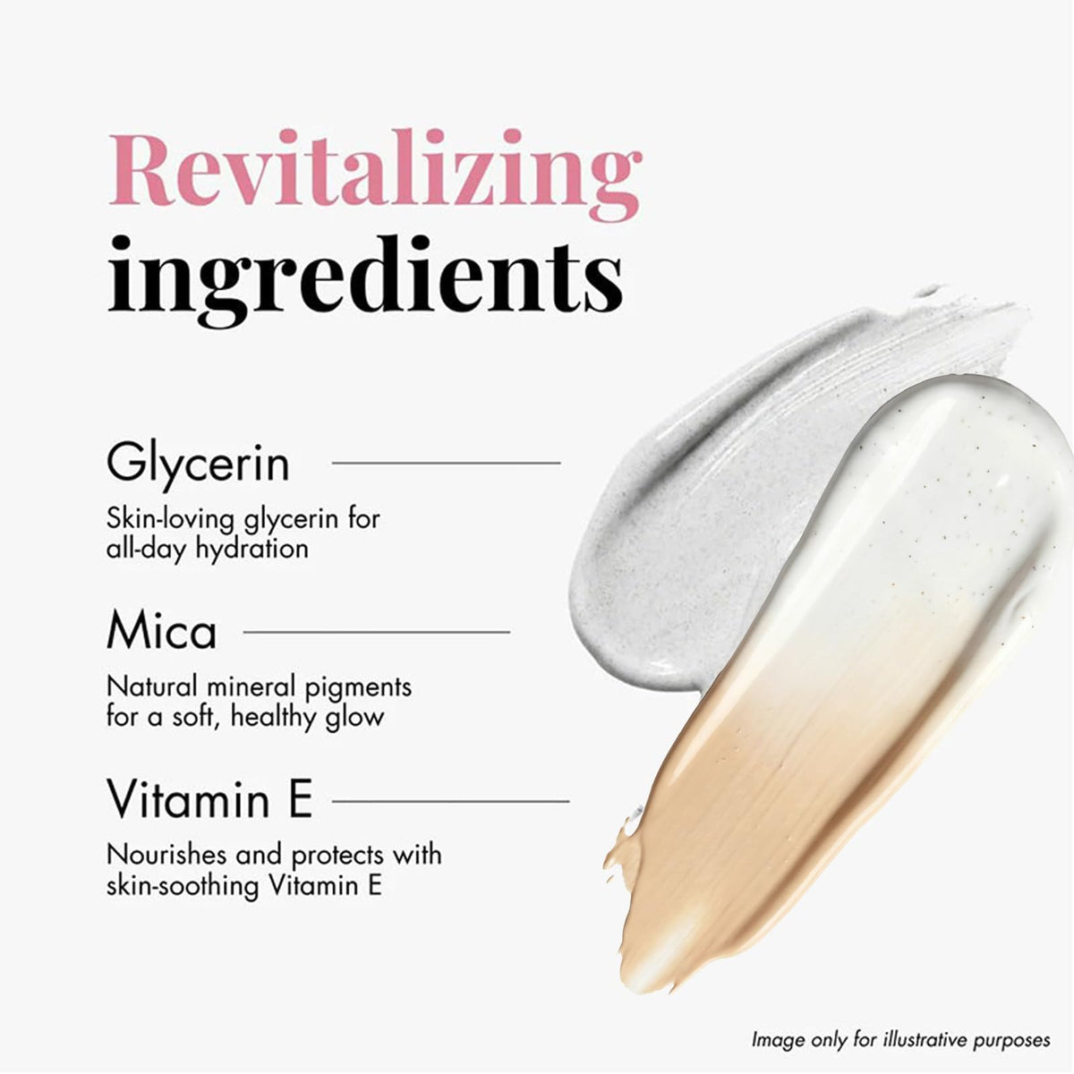 Axnzp application with brush showing even blending and buildable coverage