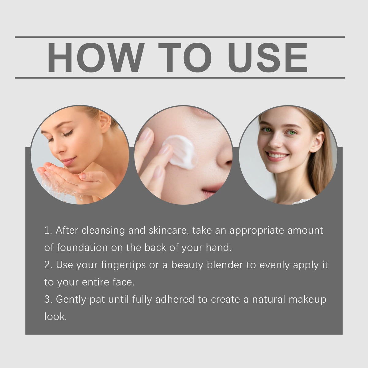 Axnzp ingredient label showing SPF 15 and skin-friendly components for daily use
