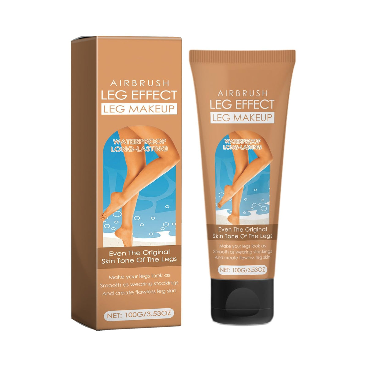 Axnzp front packaging showing Medium Glow shade and coverage benefit