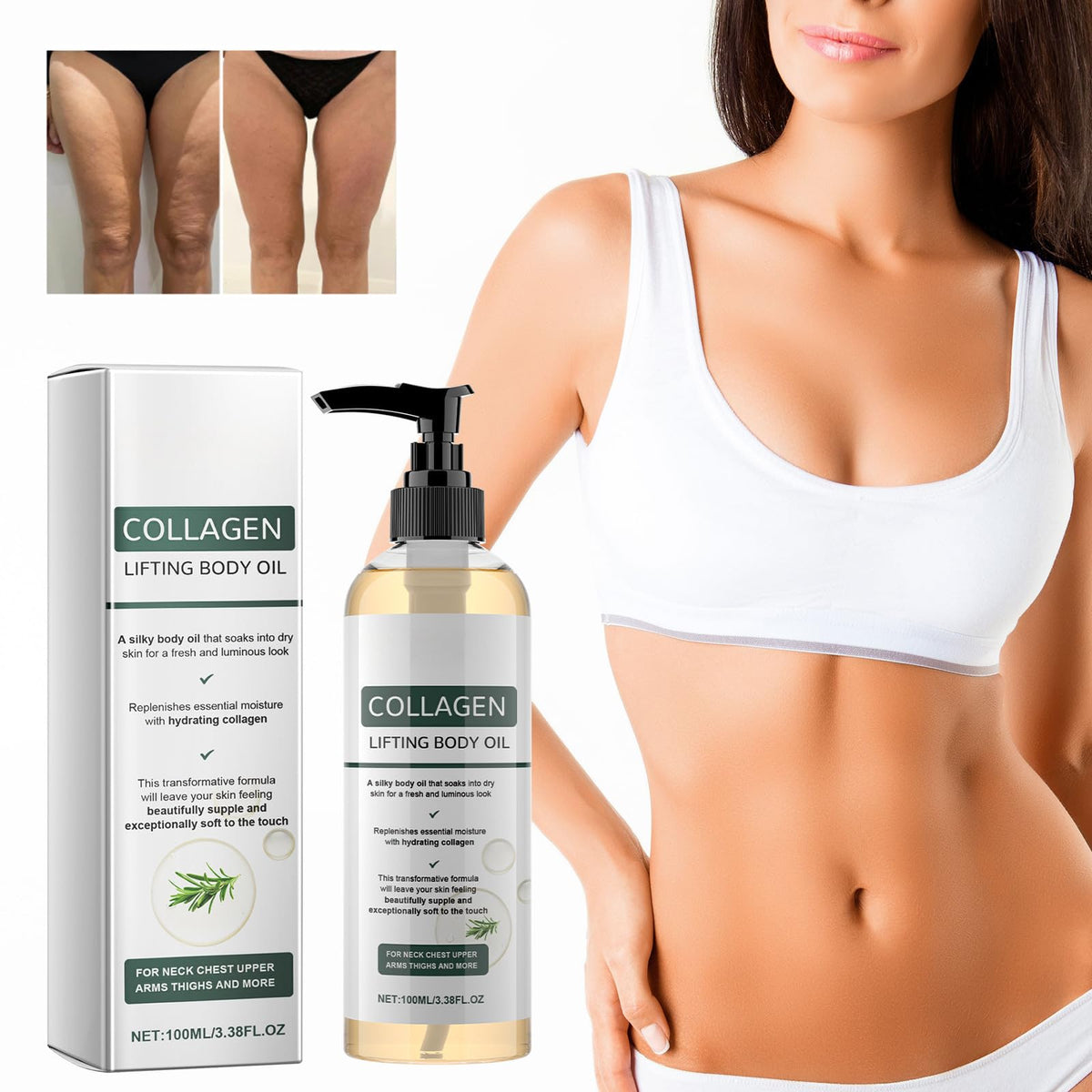 Axnzp oil texture in palm, lightweight feel and quick absorption