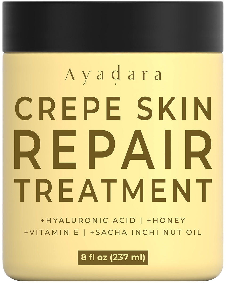 AYADARA jar front view shows label and benefits for nourishing hydration