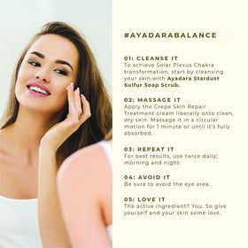AYADARA jar on bathroom shelf staged for daily skincare routine convenience