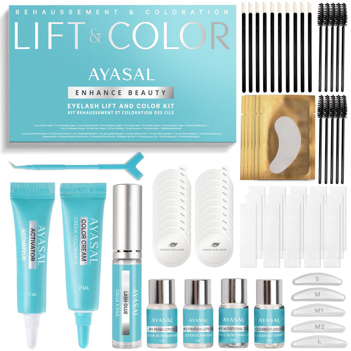 AYASAL front packaging showing kit and professional look benefit
