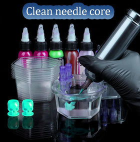 AYDZWJM tray containing cleaning fluid to capture rinse water and prevent spills