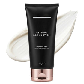 Ayland Retinol Body Lotion front packaging showing label and size for quick product ID and clarity