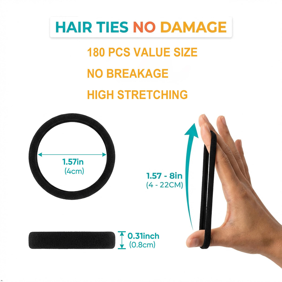 Ayogost close-up of seamless edge preventing hair snagging benefit