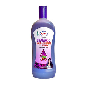 Ayur front bottle view showing label and 1000ml size, highlights long‑lasting value