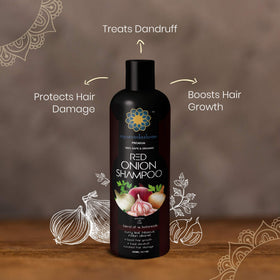 AYURVEDASHREE bottle held in hand to show 200ml size and portability