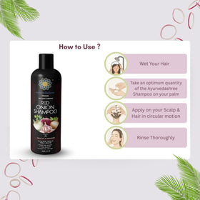 AYURVEDASHREE creamy shampoo foam texture for gentle cleanse benefit