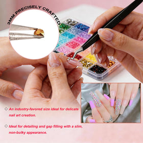 Ayzololo B7000 glue bottle with needle tip applying clear adhesive neatly