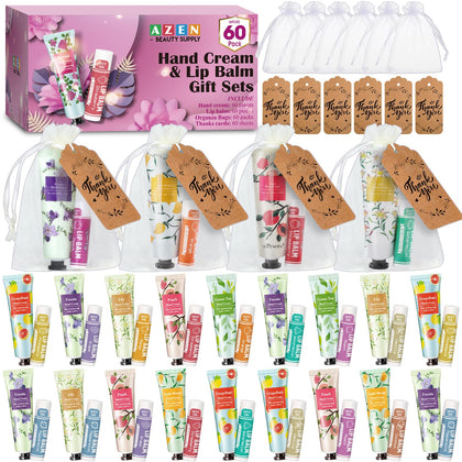AZEN front packaging showing full 60-set favor collection and components, ideal for event gifts