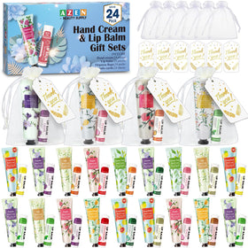 AZEN front packaging showcasing the full 24-set gift bundle and presentation benefit