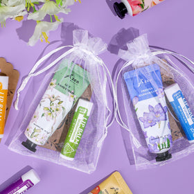 AZEN lip balm tin close-up highlighting flavor label and smooth application