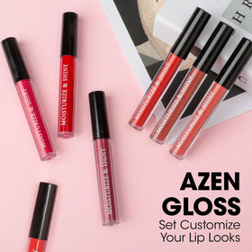 AZEN open tube close-up revealing glossy texture and moisturizing sheen