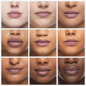 AZEN texture swatch of balm on skin showing smooth finish and instant hydration benefit