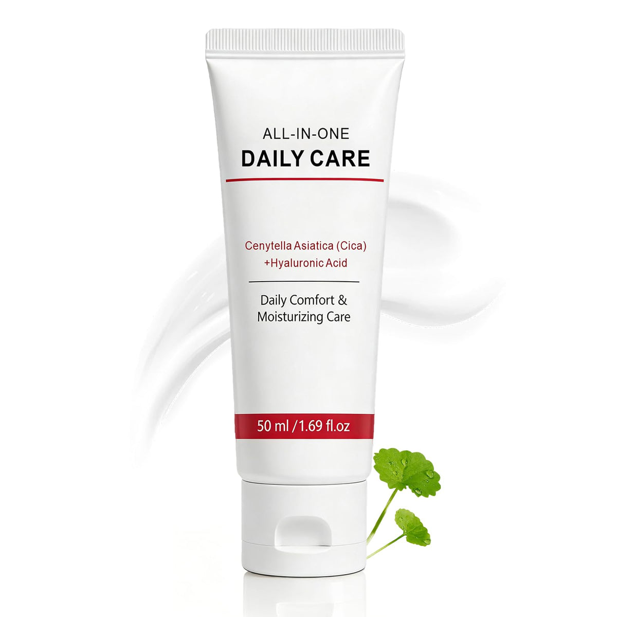 Azirkel Koriderm front jar showing clean packaging and daily moisturizer benefit