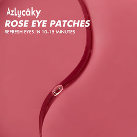 AzLucaky hydrogel patch lifted from jar highlighting smooth texture and hydration