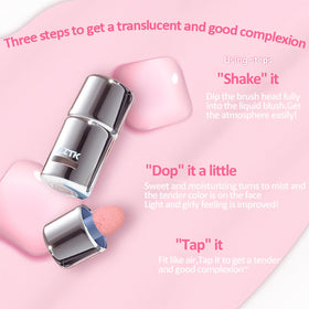 Aztk sponge applicator close-up for precise, mess-free placement