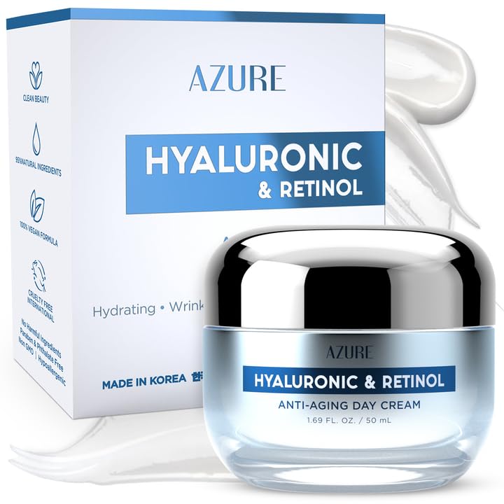 Azure Cosmetics jar front showing clean-beauty label and travel-friendly size