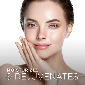 Azure Cosmetics on bathroom counter as part of a simple daily routine