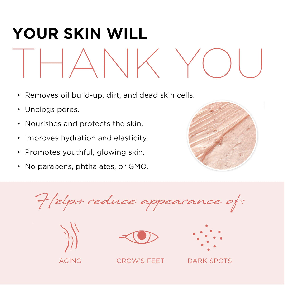 Azure Cosmetics peeling mask off skin highlighting gentle removal and exfoliation benefit