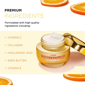 Azure Cosmetics cream texture close-up showing smooth hydrating finish