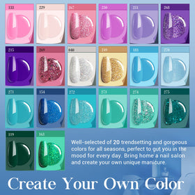 AzureBeauty dip tray in use demonstrating neat application