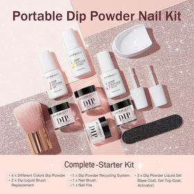 AZUREBEAUTY base activator top coat bottles for durable sealed finish