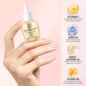 azurebeauty brush applying base coat demonstrating precise coverage and improved adhesion