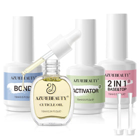 azurebeauty front packaged kit showing complete four-piece set and neat storage benefit
