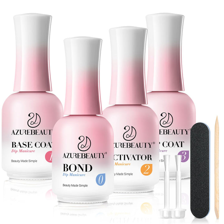 AZUREBEAUTY front packaging showing complete 8-piece set and convenience