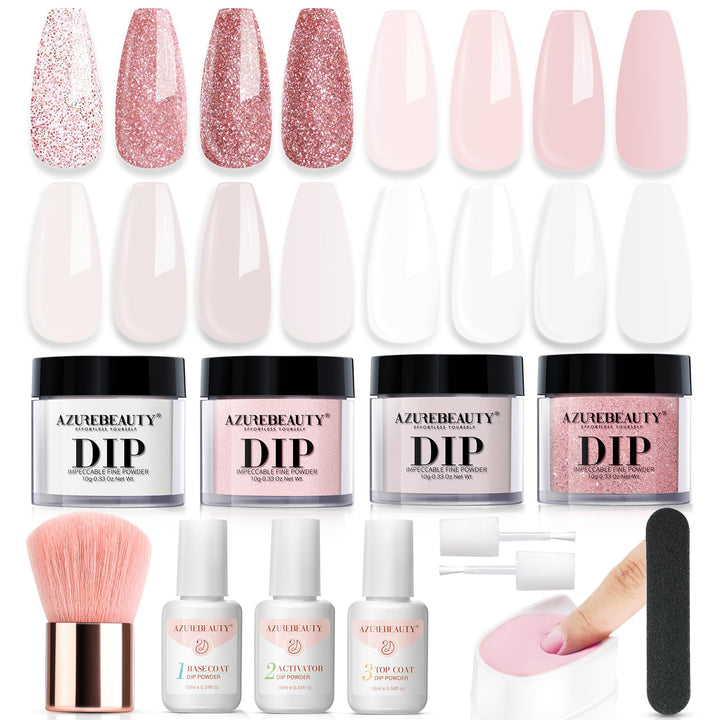 AZUREBEAUTY front packaging showing full kit contents and convenience