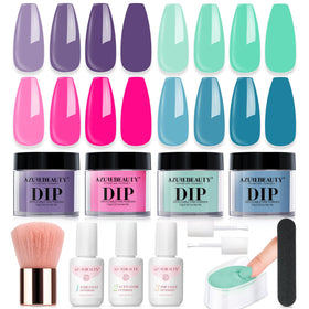 AZUREBEAUTY front packaging showing kit contents and colorful benefit
