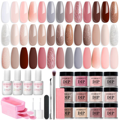 AZUREBEAUTY front packaging showing full kit and benefits