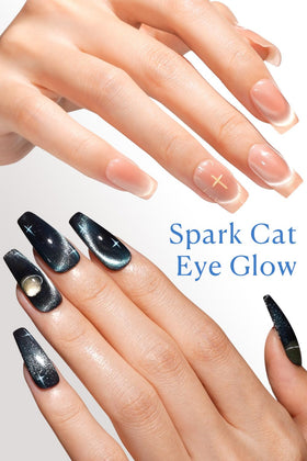 AZUREBEAUTY magnet held above nail creating a defined heart effect quickly