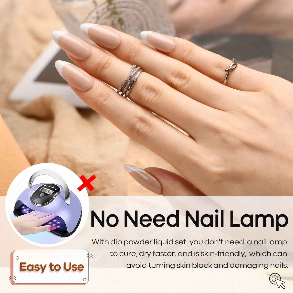 azurebeauty lifestyle home manicure scene showing convenient salon results at home