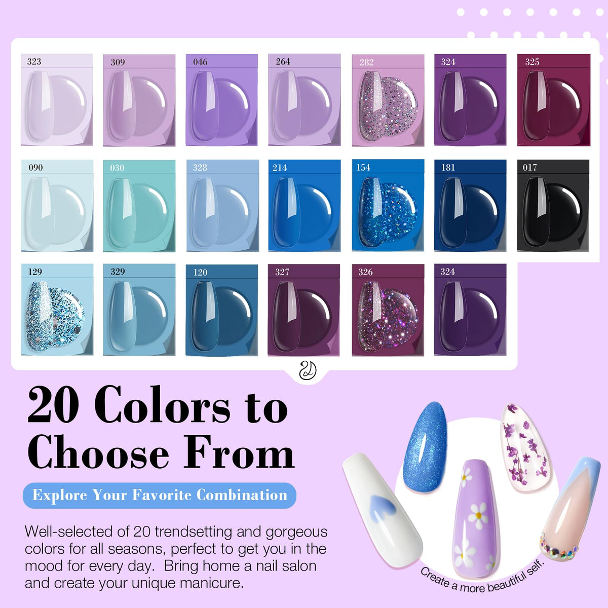 AZUREBEAUTY liquid base activator top coat bottles for durable finish